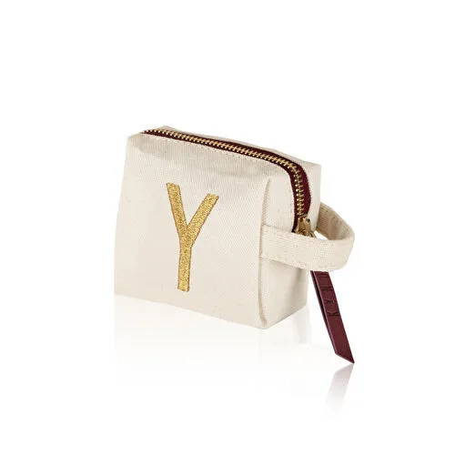 The Mia Harf Nakışlı Çanta Y 14x12 Cm