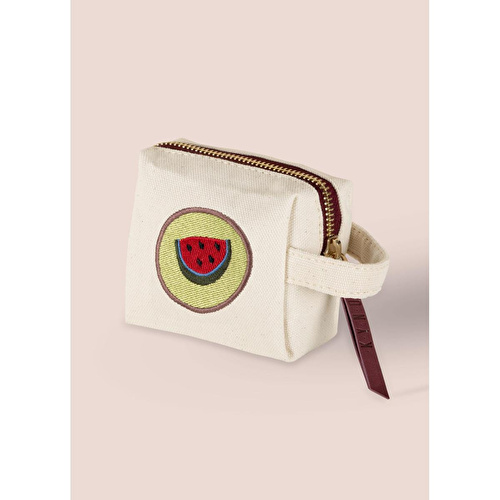 The Mia Meyve Nakışlı Çanta Çilek 14x12 Cm The Mia Meyve Nakışlı Çanta Çilek 14x12 Cm