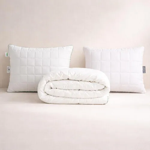 Penelope Hafif Ve Serin Etkili Vegan Çift Kişilik Konfor Seti Penelope Hafif Ve Serin Etkili Vegan Çift Kişilik Konfor Seti
