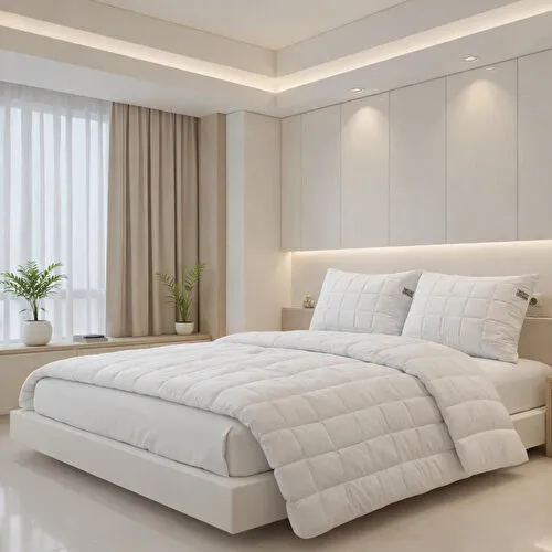 Penelope Hafif Ve Serin Etkili Vegan Çift Kişilik Konfor Seti