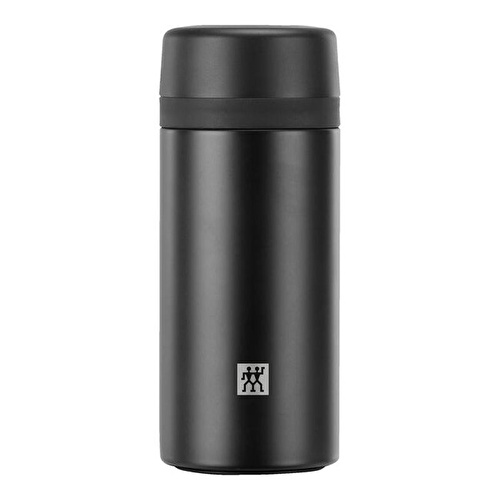 Zwilling Thermo Süzgeçli Termos, 420 Ml | Siyah