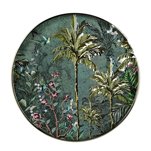 Lucky Art Jungle Dekoratif Tepsi 41cm