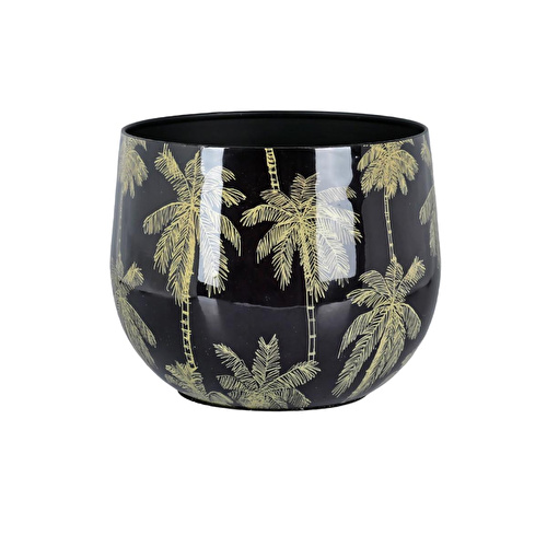 Lucky Art Palm Breeze Dekoratif 3lu Saksı Seti