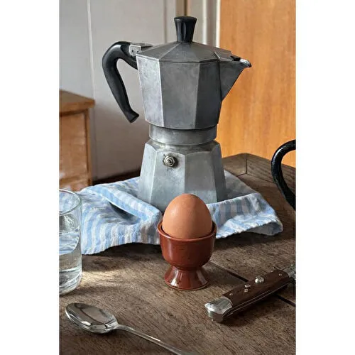 Beige & Stone Seramik Kahverengi Yumurta Kadehi – 2’li Set