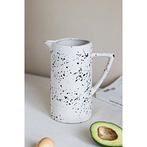 Beige & Stone Benekli Sürahi