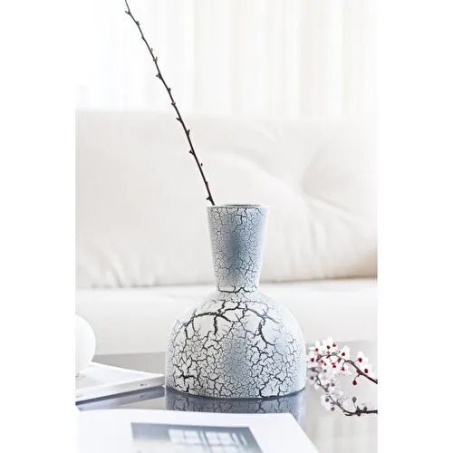 Beige & Stone Laura Antik Vazo Dekoratif Obje