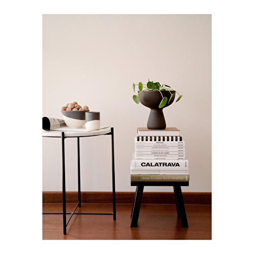 Beige & Stone Mushroom Vazo Dekoratif Obje