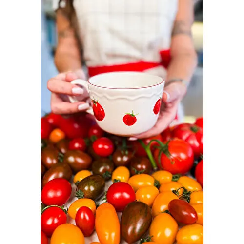 Rakle Pomodoro Stoneware Çorba Kupası 11 Cm Rakle Pomodoro Stoneware Çorba Kupası 11 Cm