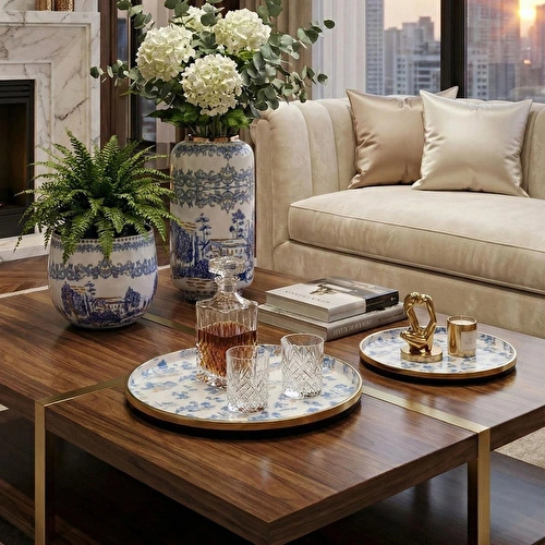 Lucky Art Florance Dekoratif Vazo 35cm