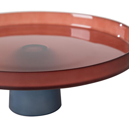 Mudo Home Colors Ayakli Cam Sunum 28cm -kirmizi