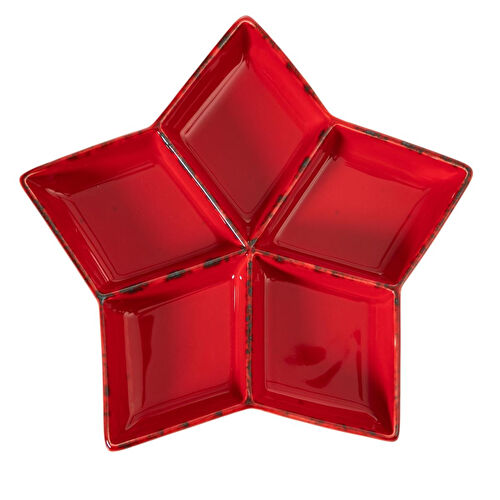 Mudo Home Star Bölmeli̇ Sunum Tabaği 27cm