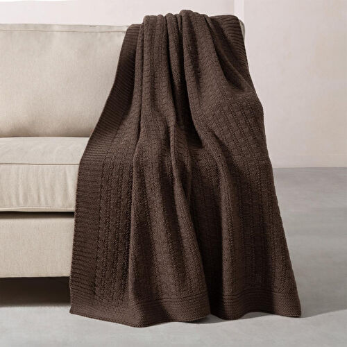 Mudo Home Rachel Koltuk Şali Vi̇zon 130x170