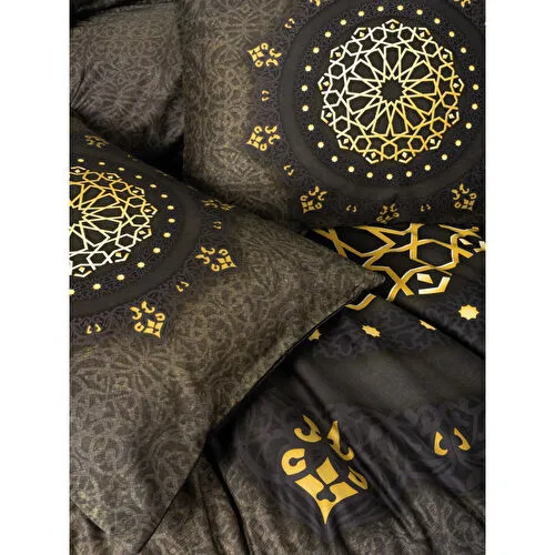 Cotton Box Palace Saten Çift Kişilik Nevresim Takımı Togay Antrasit Cotton Box Palace Saten Çift Kişilik Nevresim Takımı Togay Antrasit