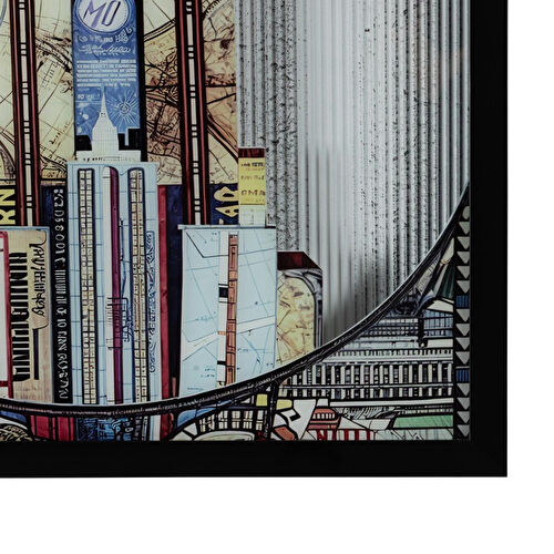 Mudo Home Eternity Çerçeveli̇ Cam Tablo 60x90 Cm