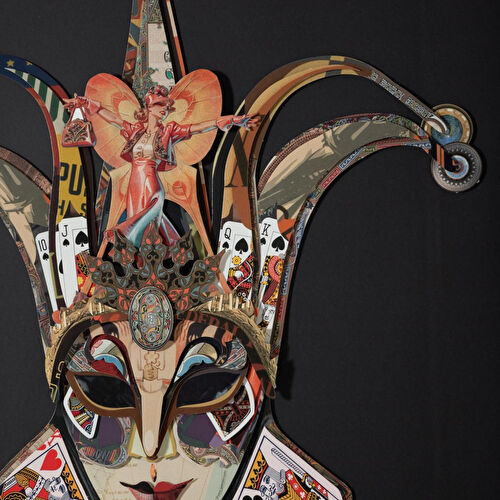 Mudo Home Black Joker Çerçeveli̇ Pano 60x90 Cm