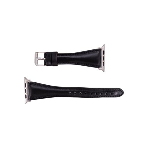 Bloominbag Bloomband Onyx Deri Apple Watch Kordon-44/45/46/49mm Bloominbag Bloomband Onyx Deri Apple Watch Kordon-44/45/46/49mm