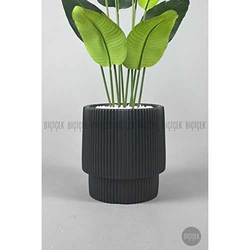 Biçiçek Yapay Muz Ağacı 145-185 Cm Siyahh Biçiçek Yapay Muz Ağacı 145-185 Cm Siyahh