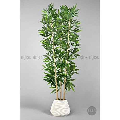 Biçiçek Yapay Bambu Ağacı 140cm Yoğun Yapraklı 150555100