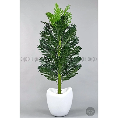 Biçiçek Yapay Areka Ağacı 160-180 Cm Beyazfi̇ber180cm