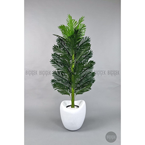 Biçiçek Yapay Areka Ağacı 160-180 Cm Beyazfi̇ber180cm