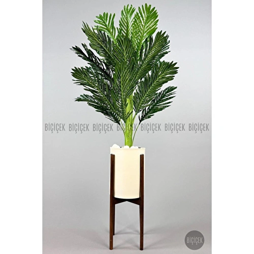 Biçiçek 150cm Areka Ağacı Ayaklı Metal Saksıda 1