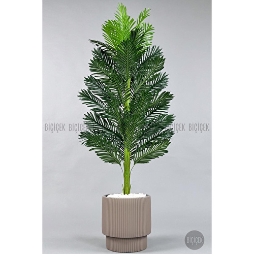 Biçiçek Yapay Areka Ağacı 160-180 Cm Kahverengigala180cm