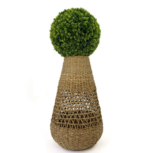 Biçiçek Luxury Şimşir Ağacı 110cm Hasır Saksıda Bohem4