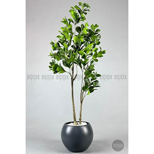 Biçiçek Yapay Manolya Ağacı 150-180cm Gri