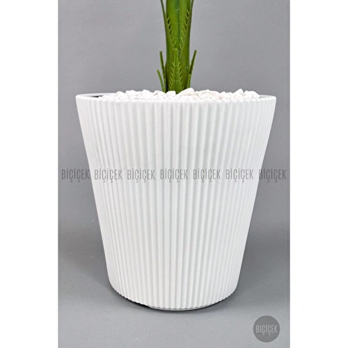 Biçiçek Yapay Areka Ağacı 160-180 Cm Beyazluna180cm