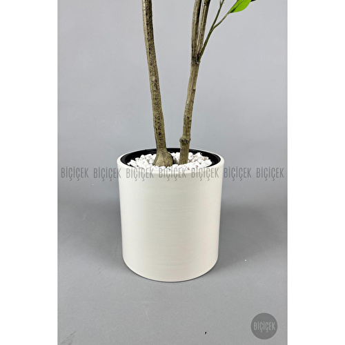 Biçiçek Yapay Manolya Ağacı 150-180cm Krem