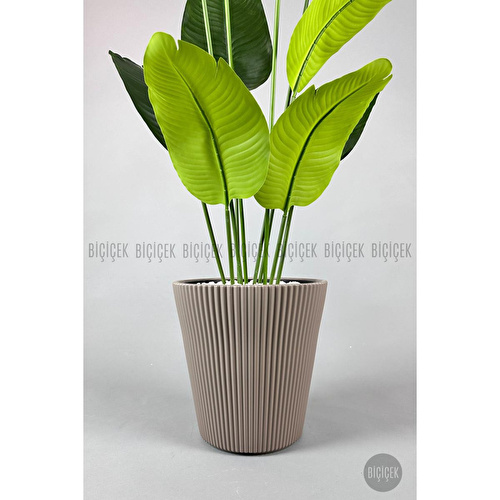 Biçiçek Yapay Muz Ağacı 145-185 Cm Kahverengi2