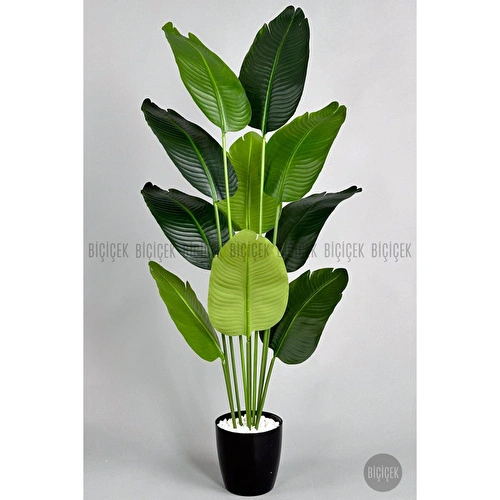 Biçiçek Yapay Muz Ağacı 145-185 Cm Çok Renkli