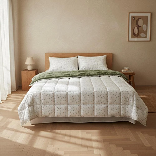 Othello Çift Kişilik Çift Taraflı Welsoft Comforter Yorgan Seti 195x215 Cm - Dormio Soft Punto Serisi