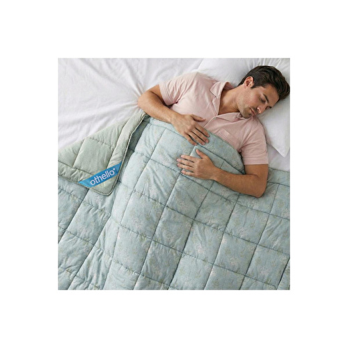 Othello Kullanımı Kolay Tek Kişilik Yorgan 155x215 Cm Yeşil - Dormio Bloom Serisi