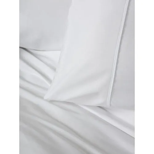 Cotton Box Silky Saten Çift Kişilik Nevresim Takımı Beyaz Cotton Box Silky Saten Çift Kişilik Nevresim Takımı Beyaz