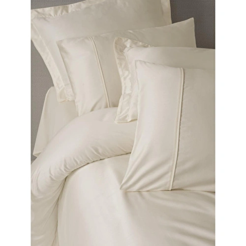 Cotton Box Silky Saten Çift Kişilik Nevresim Takımı Ekru