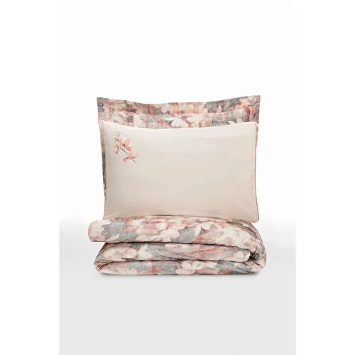 Cotton Box Elite Saten Çift Kişilik Nevresim Takımı Layana Pembe Cotton Box Elite Saten Çift Kişilik Nevresim Takımı Layana Pembe