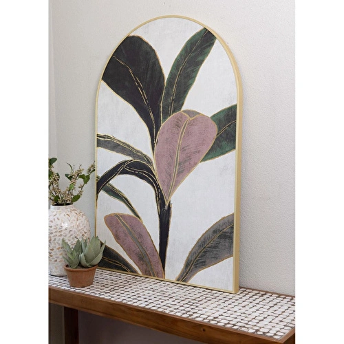 The Mia Botanic Leaf Tablo 80x120 Cm The Mia Botanic Leaf Tablo 80x120 Cm