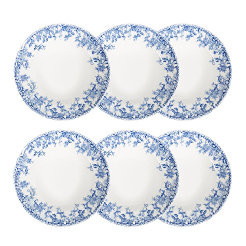 Mudo Home Blue Dream Çukur Tabak Seti̇ 6li-23 Cm