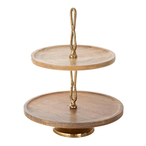 Mudo Home Grove Dekorati̇f Kek Standi 40 Cm