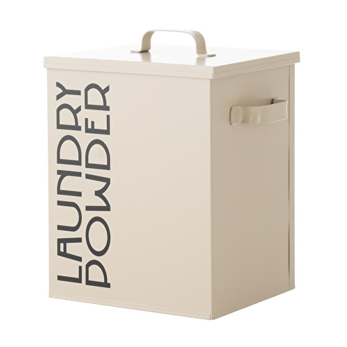 Mudo Home Roma Deterjanlik Mat Bej 18x15x23 Mudo Home Roma Deterjanlik Mat Bej 18x15x23