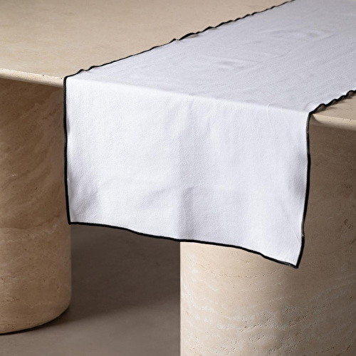 Mudo Home Brenda Runner Beyaz 50x130