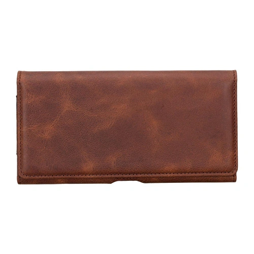 Bloominbag Arc Clip Vintage Saddle Leather 6.9