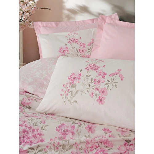 Cotton Box Tek Kişilik Nevresim Takımı Floren Pembe Cotton Box Tek Kişilik Nevresim Takımı Floren Pembe