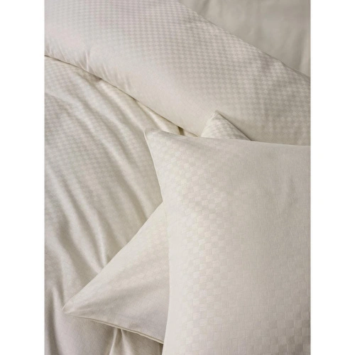 Cotton Box Plaid Ranforce Çift Kişilik Nevresim Takımı Krem