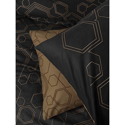 Cotton Box Dark Çift Kişilik Nevresim Takımı Dawn Bakır Cotton Box Dark Çift Kişilik Nevresim Takımı Dawn Bakır