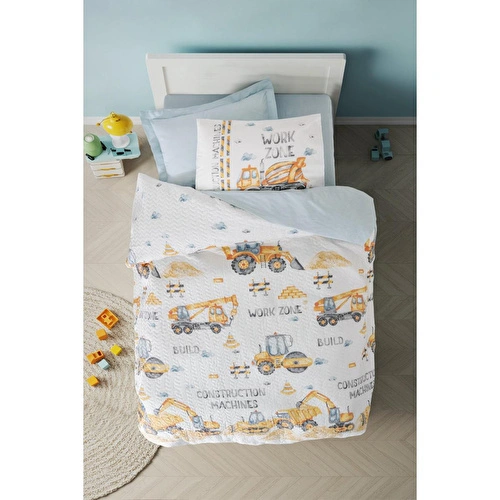 Cotton Box Junior Tek Kişilik Complete Set Buildo Mavi