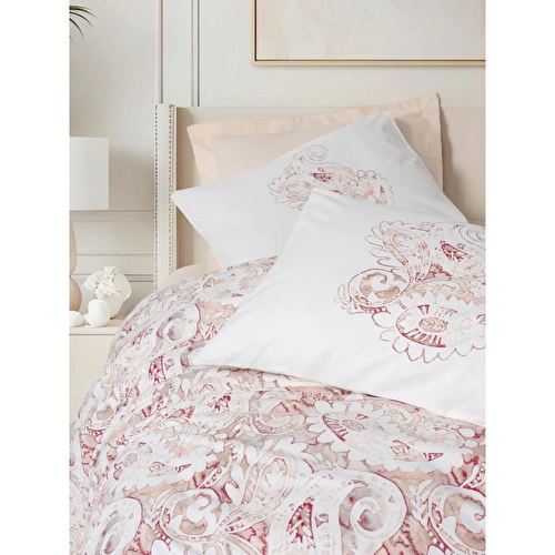 Cotton Box Bohem Çift Kişilik Nevresim Takımı Serava Somon