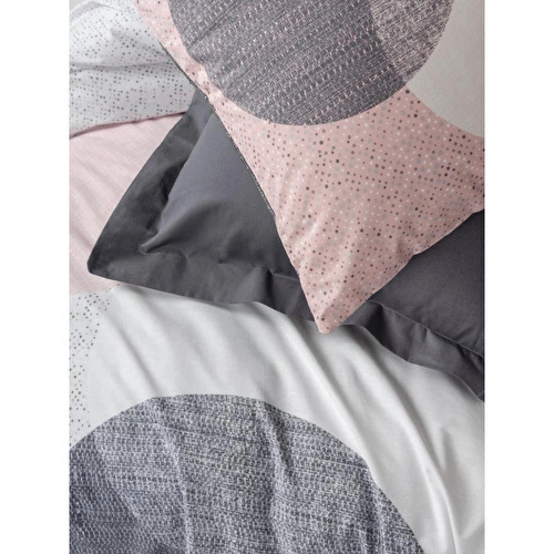 Cotton Box Çift Kişilik Nevresim Takımı Leron Gri Cotton Box Çift Kişilik Nevresim Takımı Leron Gri