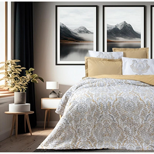 Cotton Box Bohem Çift Kişilik Complete Set Najva Hardal